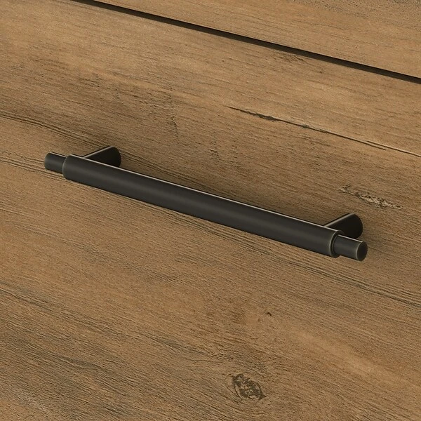 Bush Furniture Key West 47" X 16" Console Table With Drawers And Shelves, Reclaimed Pine (KWT248RCP-03) - Image 6