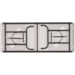 Iceberg® IndestrucTables TOO™ 1200 Series Folding Table, 96x30", Platinum