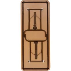 Iceberg® Premium Wood Laminate Folding Tables, 96x30", Oak