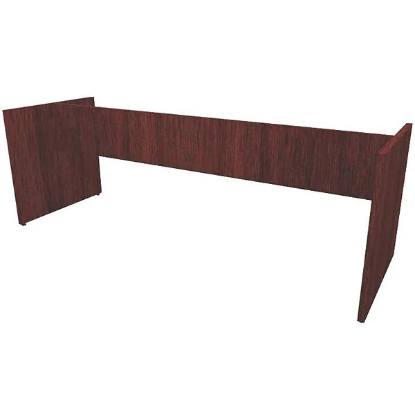 HONĀ® Preside Panel Base Kit For 120" Top, Mahogany, 28 1/4"H X 74 1/4"W X 28"D