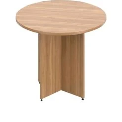 Offices To Go Superior Laminate 36" Round Table, Autumn Walnut (TDSL36R-AWL)