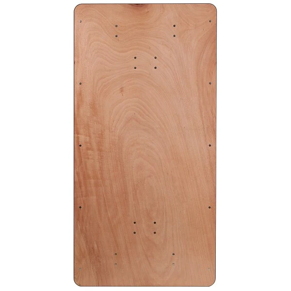 Flash Furniture 36''x72'' Rectangular Wood Folding Banquet Table W/Clear-Coat Finished Top (XA3672P) - Image 8