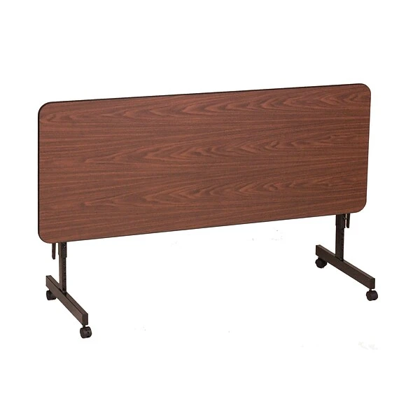 Correll Training Room Table, 72"L X 24"W, Walnut (FT2472MA-01) - Image 3