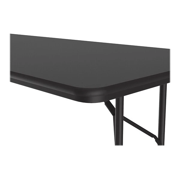 Correll Folding Table, 96" X 30", Black (CFA3096TF-07) - Image 2