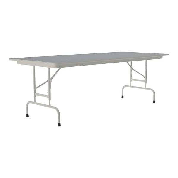 Correll Folding Table, 96" X 30", Gray (CFA3096TF-15)