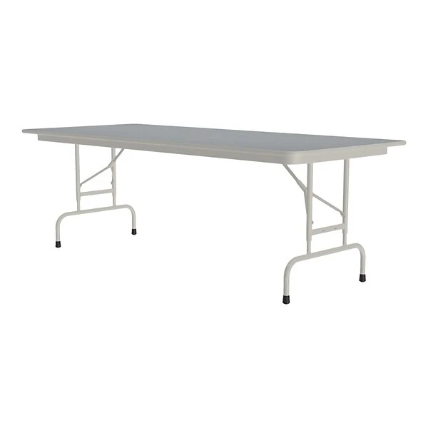 Correll Folding Table, 96" X 30", Gray (CFA3096TF-15) - Image 2