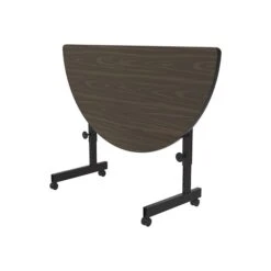 Correll Folding Table, 48" X 24", Walnut (FT2448TFHR-01)