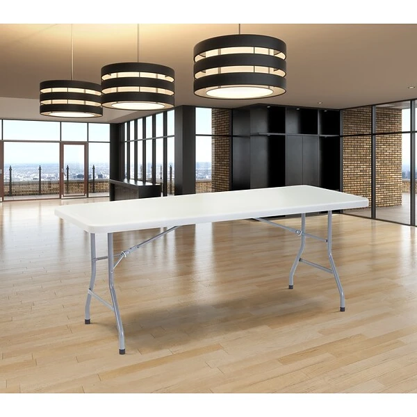 NPS® Heavy Duty Folding Table, 30 X 72, Speckled Gray (BT30721) - Image 6