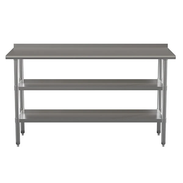 Flash Furniture Stainless Steel Worktable, 60" X 24" (NHWTGU2460BSP) - Image 7