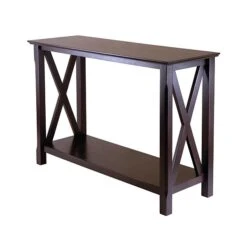 Winsome Xola 45"W X 17.09"D Console Table, Cappuccino (40445)
