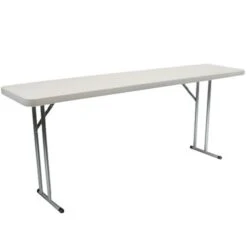Advantage 6 Ft. Pedestal Leg Folding Training Table 18"x72" (ADV1872)